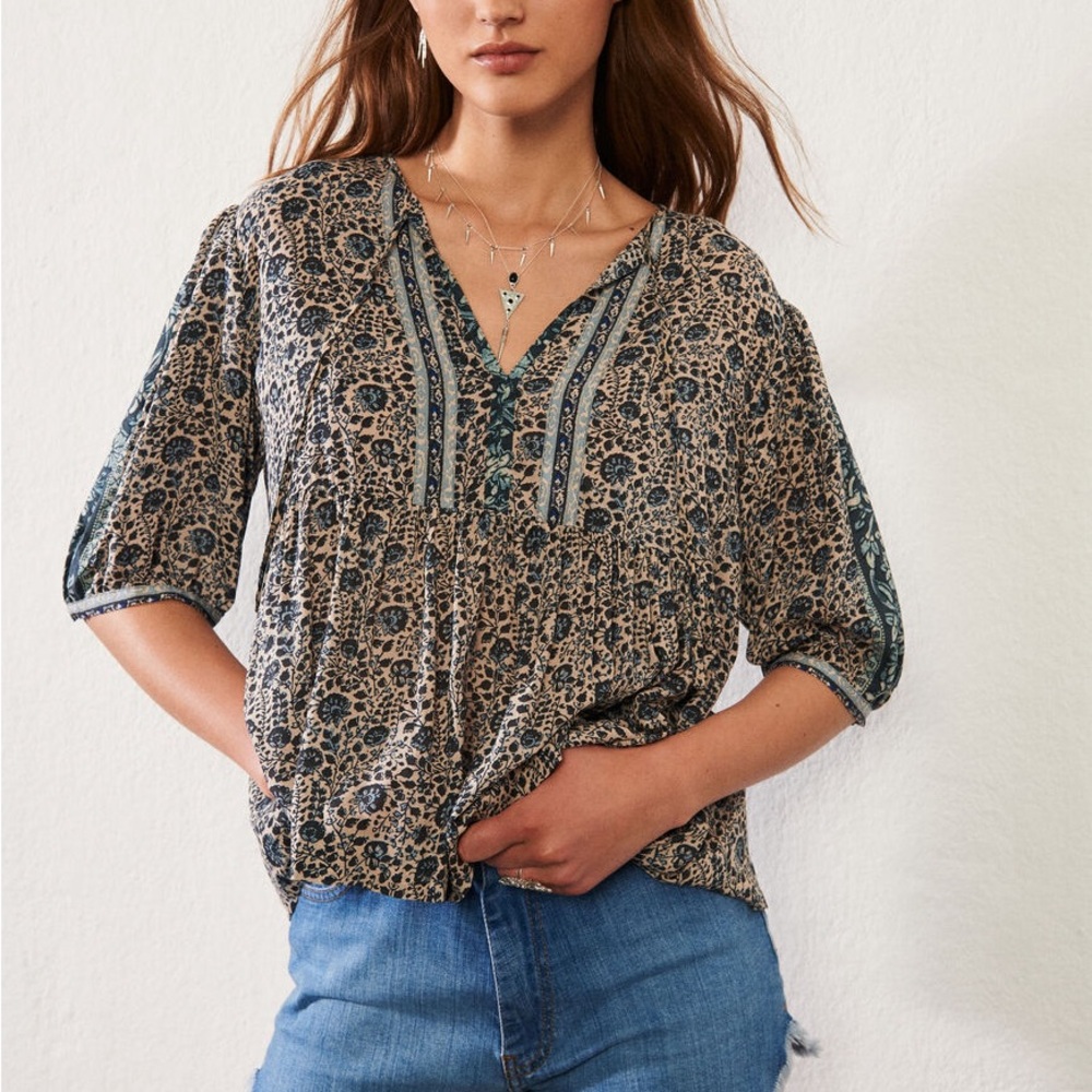 BA&SH Tobias Top - Vertdeau